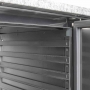Table à pizzas dessus granite 2 portes 370 L