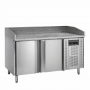 Table à pizzas dessus granite 2 portes 370 L