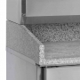 Table à pizzas dessus granite 3 portes 565 L