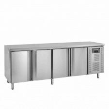 Table réfrigérée positive 4 portes GN 1/1 393 L