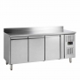 Table réfrigérée positive adossée 3 portes GN 1/1 402 L