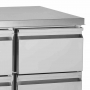 Table réfrigérée positive 2 portes GN 1/1 230 L
