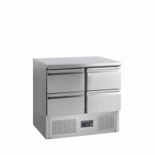 Table réfrigérée positive 4 tiroirs GN 1/1 230 L
