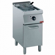 Friteuse électrique cuve en Y 15 L élements extérieurs sur armoire