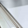 Plaque de cuisson électrique lisse chrome dur TOP L. 800 mm P. 900 mm