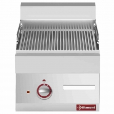 Plaque de cuisson électrique rainurée fonte top Alpha 650 230 V