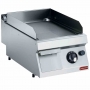 Plaque de cuisson gaz lisse au chrome dur TOP L. 400 mm P. 700 mm