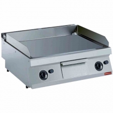 Plaque cuisson au gaz lisse au chrome dur TOP L. 800 mm