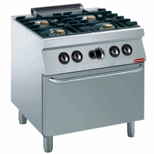 Founeau 4 feux 5,5 kW four gaz GN 2/1