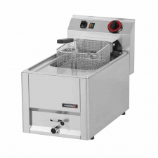 Friteuse électrique à poser avec vanne de vidange 8 litres 230 V