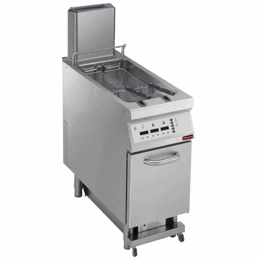 Friteuse électrique 1 cuve en Y 23 L sur meuble DIGIT