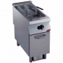 Friteuse gaz 1 cuve Y 23 L brûleurs extérieurs sur meuble