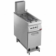 Friteuse gaz 1 cuve en Y 23 L sur meuble DIGIT