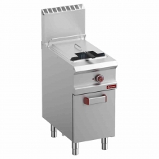 Friteuse gaz 1 cuve Y 14 L sur armoire