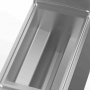Friteuse gaz 1 cuve Y 21 L (21 kW) sur meuble fermé