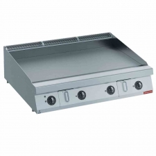 Plaque de cuisson életrique HP lisse nitro chrome L. 1200 mm