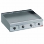 Plaque de cuisson életrique HP lisse nitro chrome L. 1200 mm