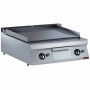 Plaque de cuisson gaz lisse chrome dur L. 800 mm