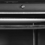 Armoire froide négative 1 porte vitrée noire caisson lumineux 270 L