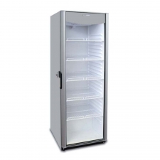 Armoire réfrigérée positive 1 porte vitrée 382 L blanche