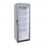 Armoire réfrigérée positive 1 porte vitrée 382 L blanche