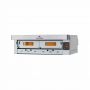 Four à pizza gaz gamme Eco Gaz finition inox 1 chambre 12 pizzas