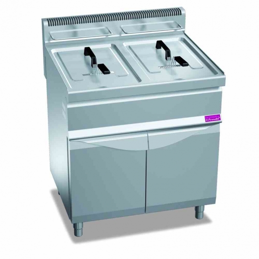 Friteuse gaz sur coffre 2 x 15 litres