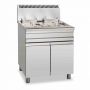 Friteuse gaz sur coffre 2 bacs 20 litres