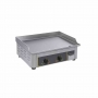 Plaque à snacker électrique lisse en inox 2 zones