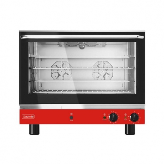 Four électrique à convection 4 niveaux avec humidificateur porte abattante 400 V