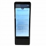 Armoire froide positive 1 porte en verre noire 240 L