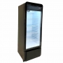 Armoire froide positive 1 porte en verre noire 240 L