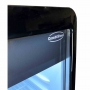 Armoire froide positive 1 porte en verre noire 280 L