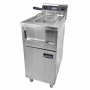 Friteuse électrique sur coffre 1 x 12 L 6 kW