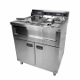 Friteuse électrique sur coffre 2 x 12 L 2 x 9 kW