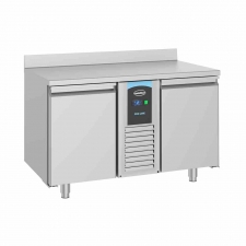Table réfrigérée bord relevé 2 portes monoblock Energy line 700