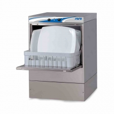 Lave-verres commandes électromécaniques panier 400 x 400 mm avec pompe de vidange