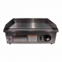 Plancha à snacker électrique 540 mm chrome surface utile 540 x 300 mm