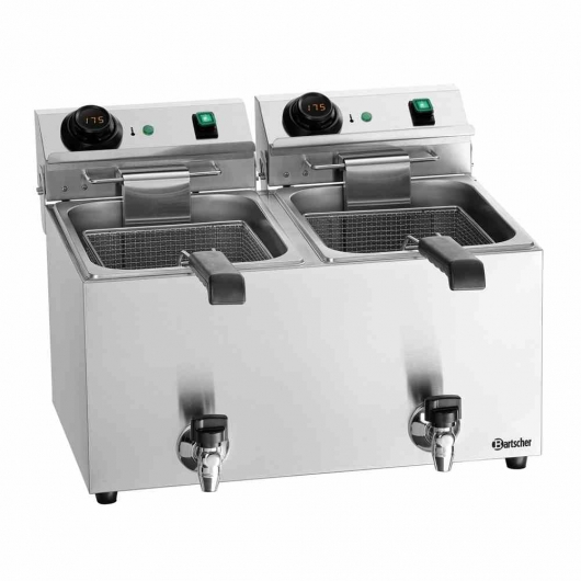 Friteuse de table MDI SNACK IV Plus 2 cuves 9 L