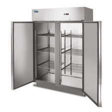 Armoire GN 2/1 inox négative - 1209 L