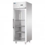 Armoire vitrée GN 2/1 inox positive - 549 L