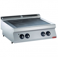 Cuisinière électrique vitrocéramique, 4 zones TOP