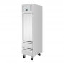 Armoire réfrigérée positive GN slimline 1 porte 2 tiroirs série U 292 L