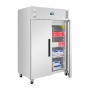 Armoire réfrigérée négative à air forcé 2 portes série G 1200 L