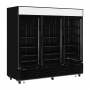 Congélateur vertical vitrine 3 portes 2025 L