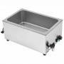 Bain-marie professionnel GN 1/1 avec vidange