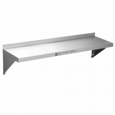 Étagère murale en inox - 1200 x 300 mm - inox AISI 201
