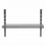 Étagère murale en inox - L 1000 x P 300 mm