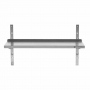 Étagère murale en inox - L 1500 x P 300 mm
