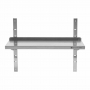Étagère murale en inox - L 1000 x P 400 mm